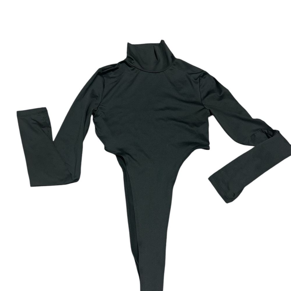 Black Long Sleeve Bodysuit